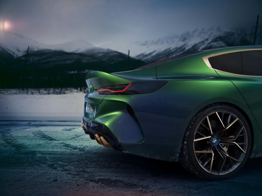 Детали экстерьера BMW Concept M8 Gran Coupe 2018 года  (фото 12 из 16)